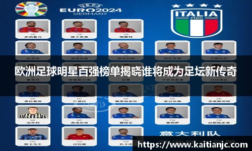 欧洲足球明星百强榜单揭晓谁将成为足坛新传奇